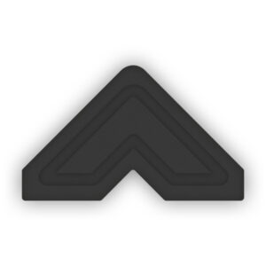 Label Sticker Photo Corners Classic Black