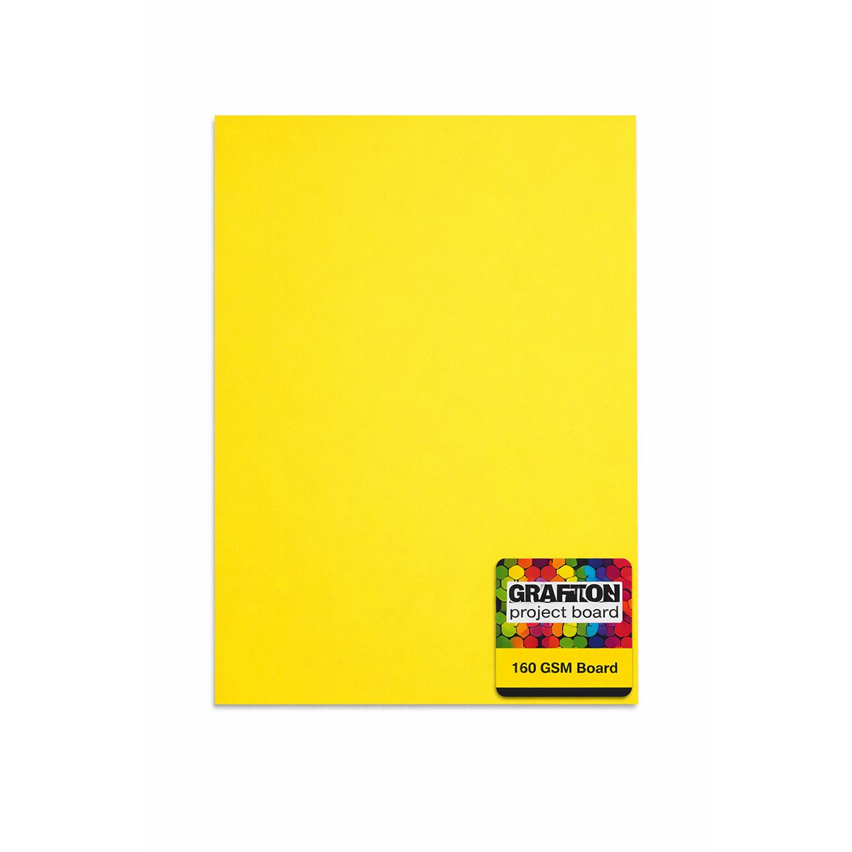 Grafton A2 160gsm Board (50 Pack) - Day Glo Yellow