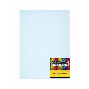 Grafton A2 160gsm Board (50 Pack) - Pastel Blue