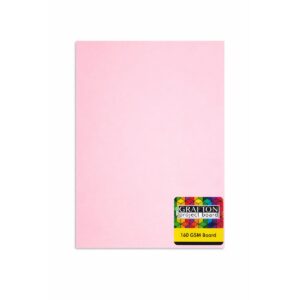 Grafton A3 160gsm Board (5 Pk) - Pastel Pink