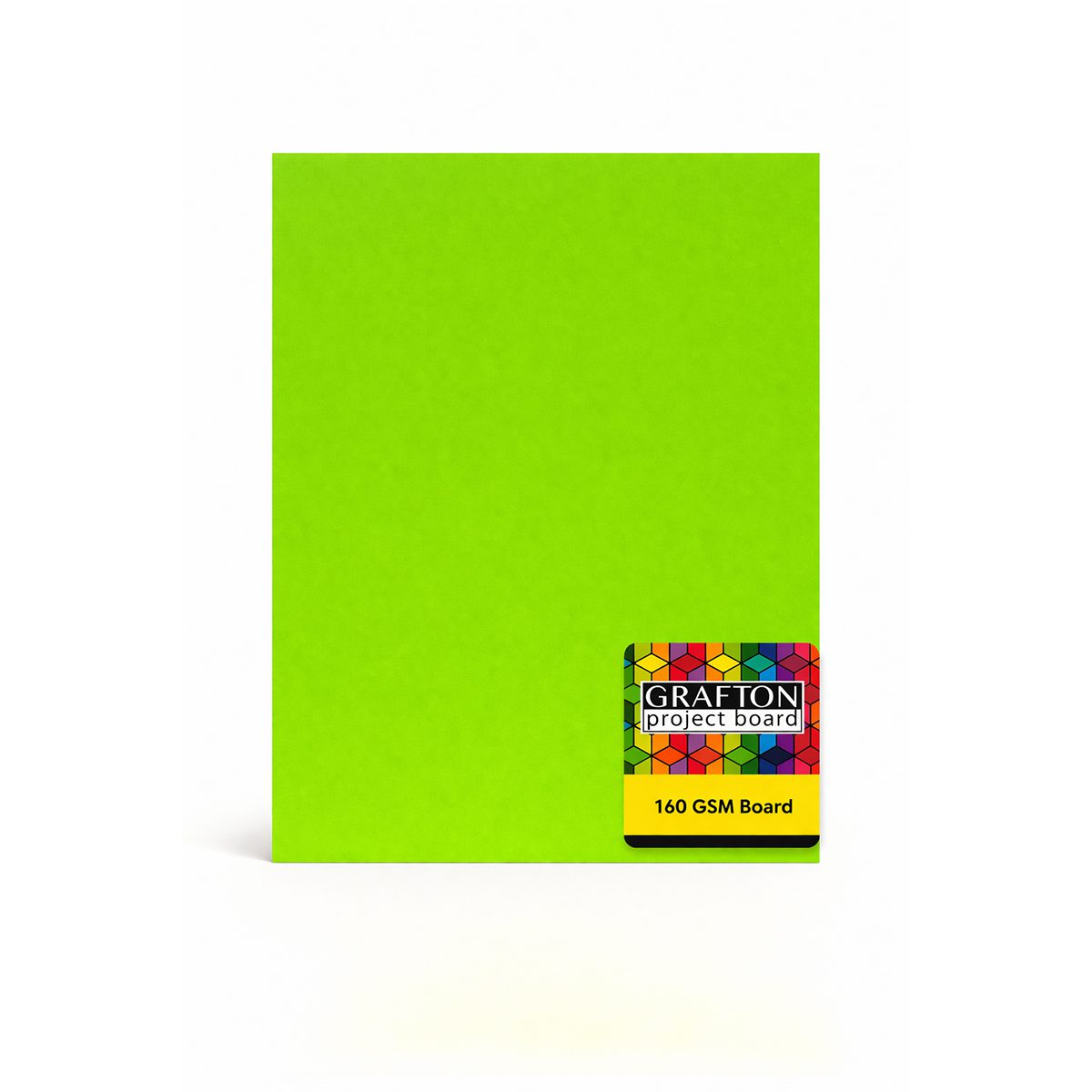 Grafton A3 160gsm Board (5 Pk) - Bright Green