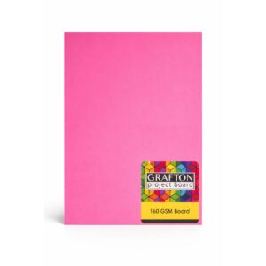 Grafton A3 160gsm Board (100 Pack) - Day Glo Pink