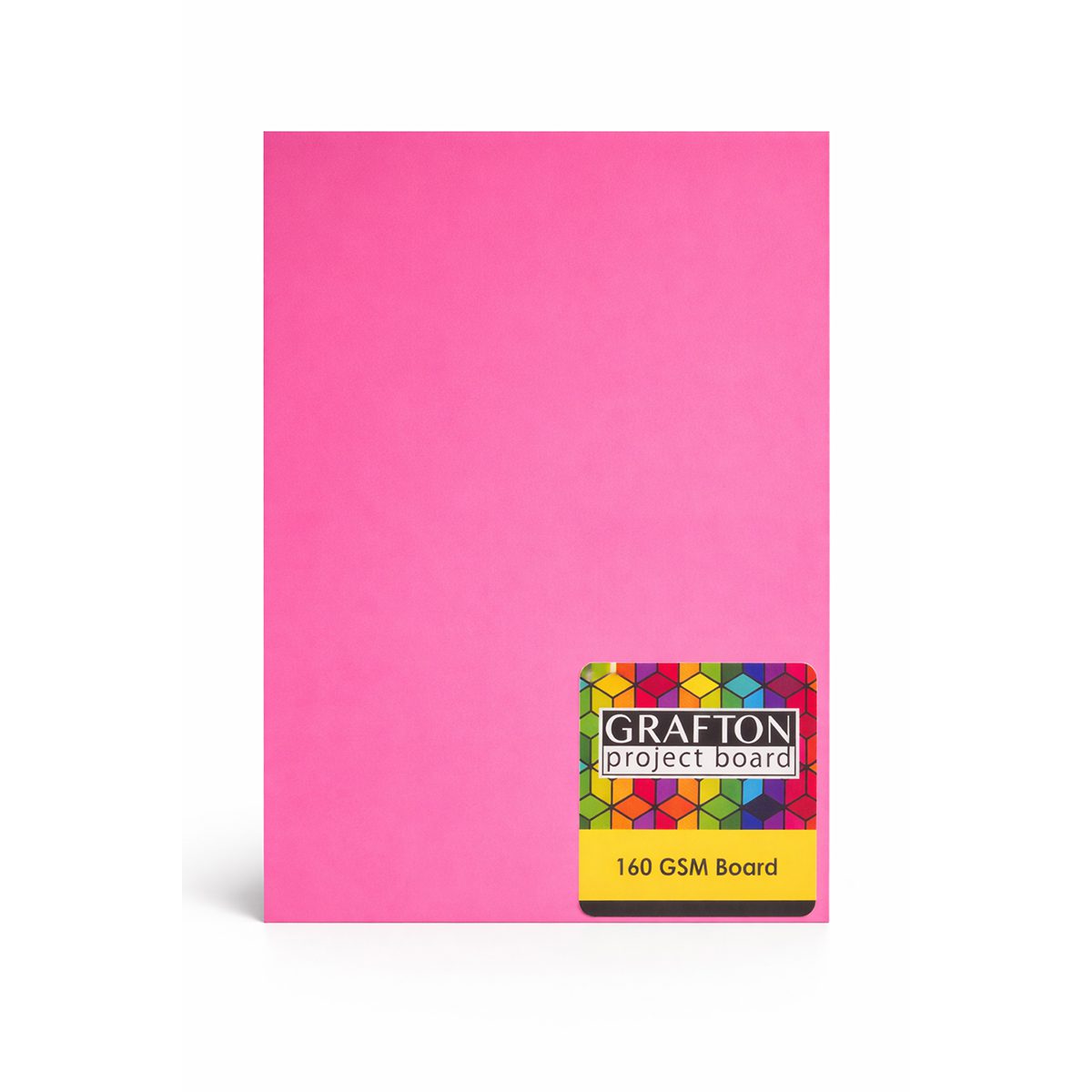 Grafton A3 160gsm Board (100 Pack) - Day Glo Pink