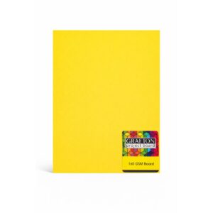 Grafton A4 160gsm Board (10 Pk) - Bright Yellow