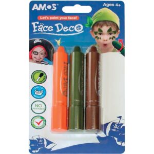 Amos Face Paint/deco Blister Boys - Fdb3b
