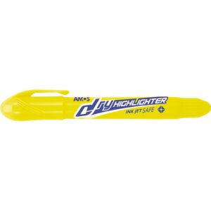 Amos Dryhighlighter Twist-up 12's Yellow - Hld12