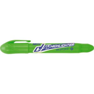 Amos Dryhighlighter Twist-up 12's Green - Hld12