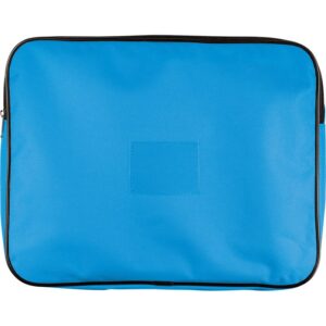 Trefoil Polyester Subject Sorter With Gusset Light Blue