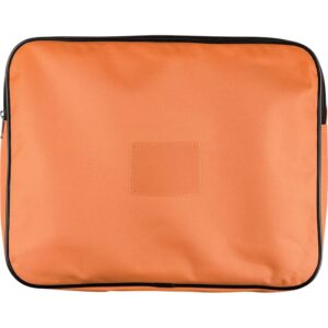 Trefoil Polyester Subject Sorter With Gusset Orange