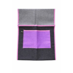 Trefoil School Chairbag Denim 380mm With Pocket Purple