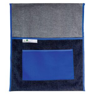 Trefoil School Chairbag Denim 440mm With Pocket Blue
