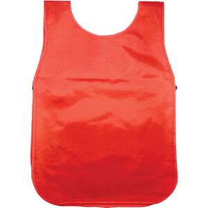 School Primary Apron - Double Sided Plain Red