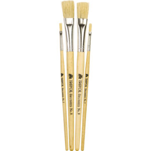 Trefoil Artist Flat S/handle Paint Brush #2 10`s