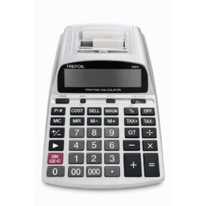 12 Digit Printing Calculator Large 5924 No Charger