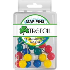 Retail Box Accessories 20pc Map Pin 20mm