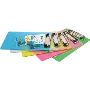 Trefoil Transparent Clipboard A4 Blue