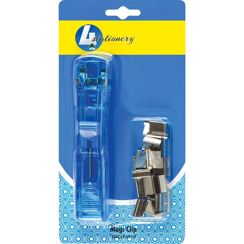 Trefoil Magic Clip Dispenser Plus Clips 6mm Carded