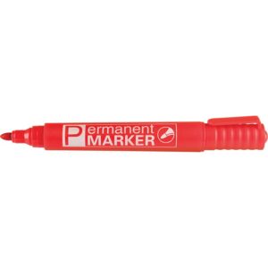 Trefoil Permanent Marker Red 12's