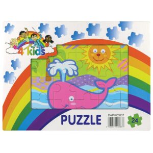 Trefoil Wooden Puzzle 24 Piece Assorted