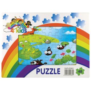 Trefoil Wooden Puzzle 48 Piece Assorted