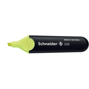 Job 150 Highlighter For Paper Copy And Fax 1 + 5mm Yelw 10's