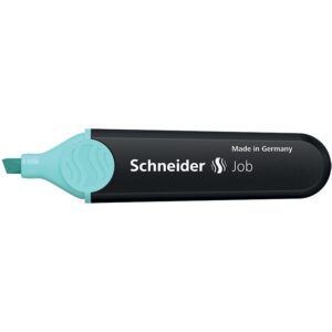 Job Pastel Highlighter 1 + 5mm 10's Pastel Turquoise