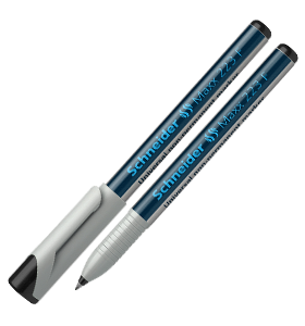 Maxx 223 F - 0.7mm Fine Marker-non-permanent Black 10's