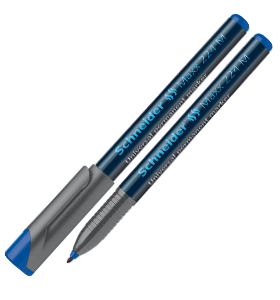 Maxx 224 M - 1.0mm Medium Marker - Permanent Blue 10's