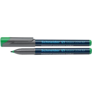 Maxx 224 M - 1.0mm Medium Marker - Permanent Green 10's