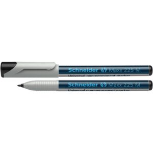 Maxx 225 M - 1.0mm Medium Marker-non-perm Black 10's