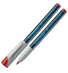 Maxx 225 M - 1.0mm Medium Marker-non-perm Red 10's
