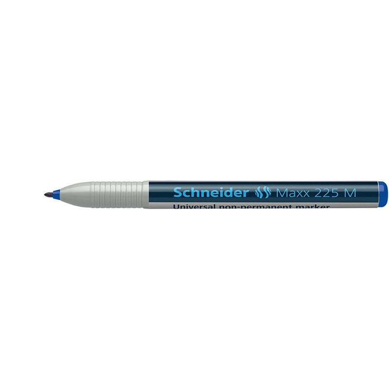Maxx 225 M - 1.0mm Medium Marker-non-perm Blue 10's