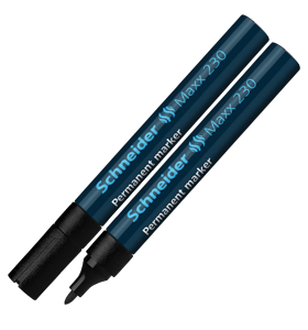 Maxx 230 Aluminium Barrel 1 - 3mm Bullit Blck 10's