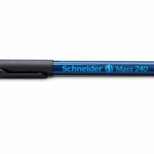 Maxx 240 - Slim Permanent Marker 1 - 2mm Black 10's