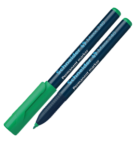Maxx 240 - Slim Permanent Marker 1 - 2mm Gren 10's