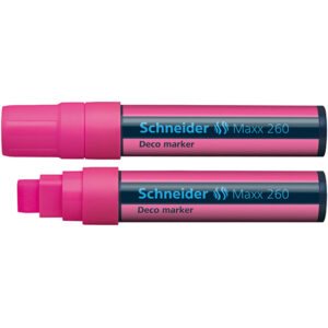 Maxx 260 - Liquid Chalk Marker 5 + 15mm Tip Red