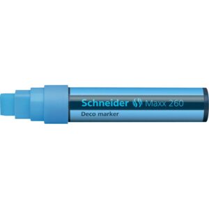 Maxx 260 - Liquid Chalk Marker 5 + 15mm Tip Light Blue