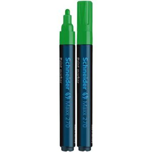 Maxx 270 - Paint Marker Bullit Point 1-3mm Green 10's