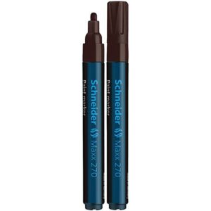 Maxx 270 - Paint Marker Bullit Point 1-3mm Brown 10's