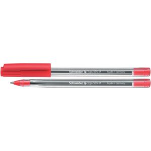 Tops 505 M - Medium Point - Crystal Ballpoint Pen Red 50's