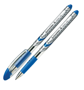 Slider Basic Xb - Blue Ballpoint Pen 10's