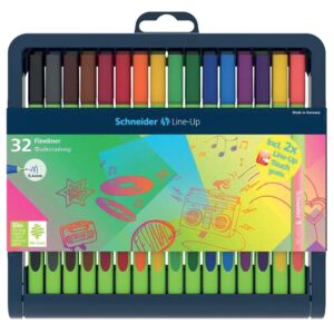 Fineliner Line-up 04 Pen Case Stand 32 Pens