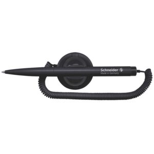 Klick-fix Ballpoint Pen Black With Plastic Chain Blister