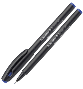 Topliner 967 0.4mm - Fineliner Blue 10's