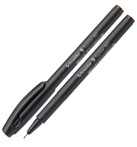 Topliner 967 0.4mm - Fineliner Brown 10's