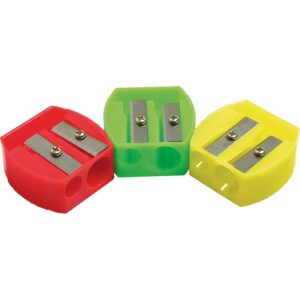 Trefoil 2hole Plastic Sharpener 24`s