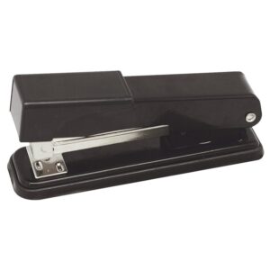 4stationery Metal Half Strip Stapler Black