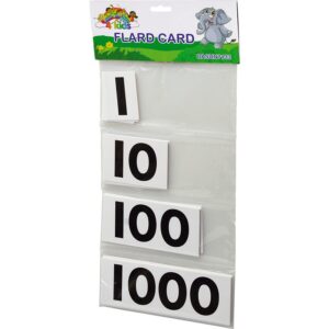Trefoil Numerical Flard Card Set