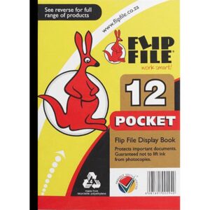 Flip File Kangaroo A5 12 Pocket