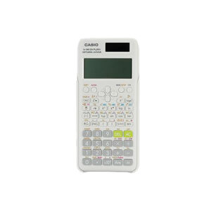 Casio FX-991ZA Plus II Scientific Calculator, 452 Functions, White